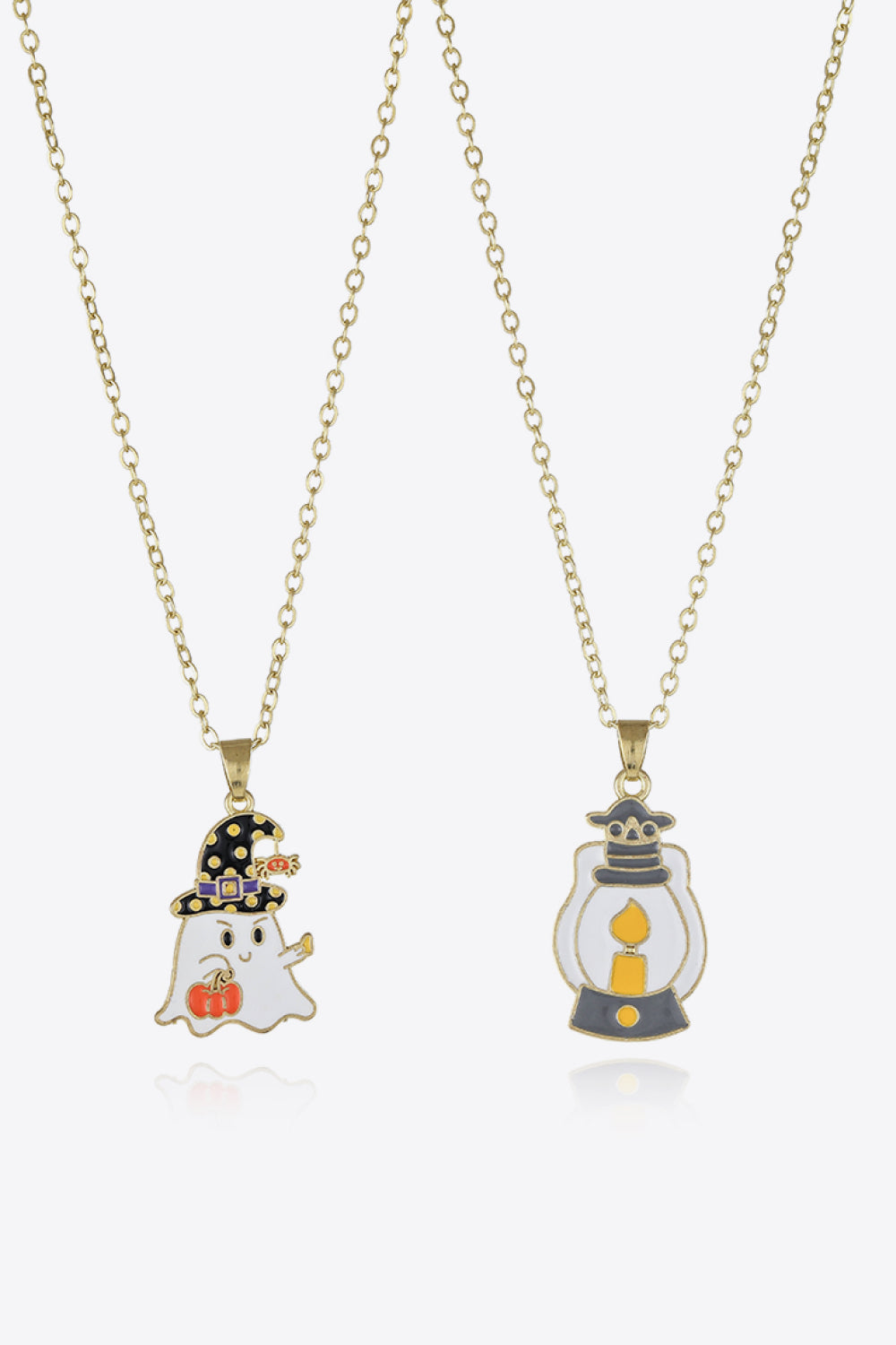 Two-Piece Halloween Theme Necklace Set Trendsi