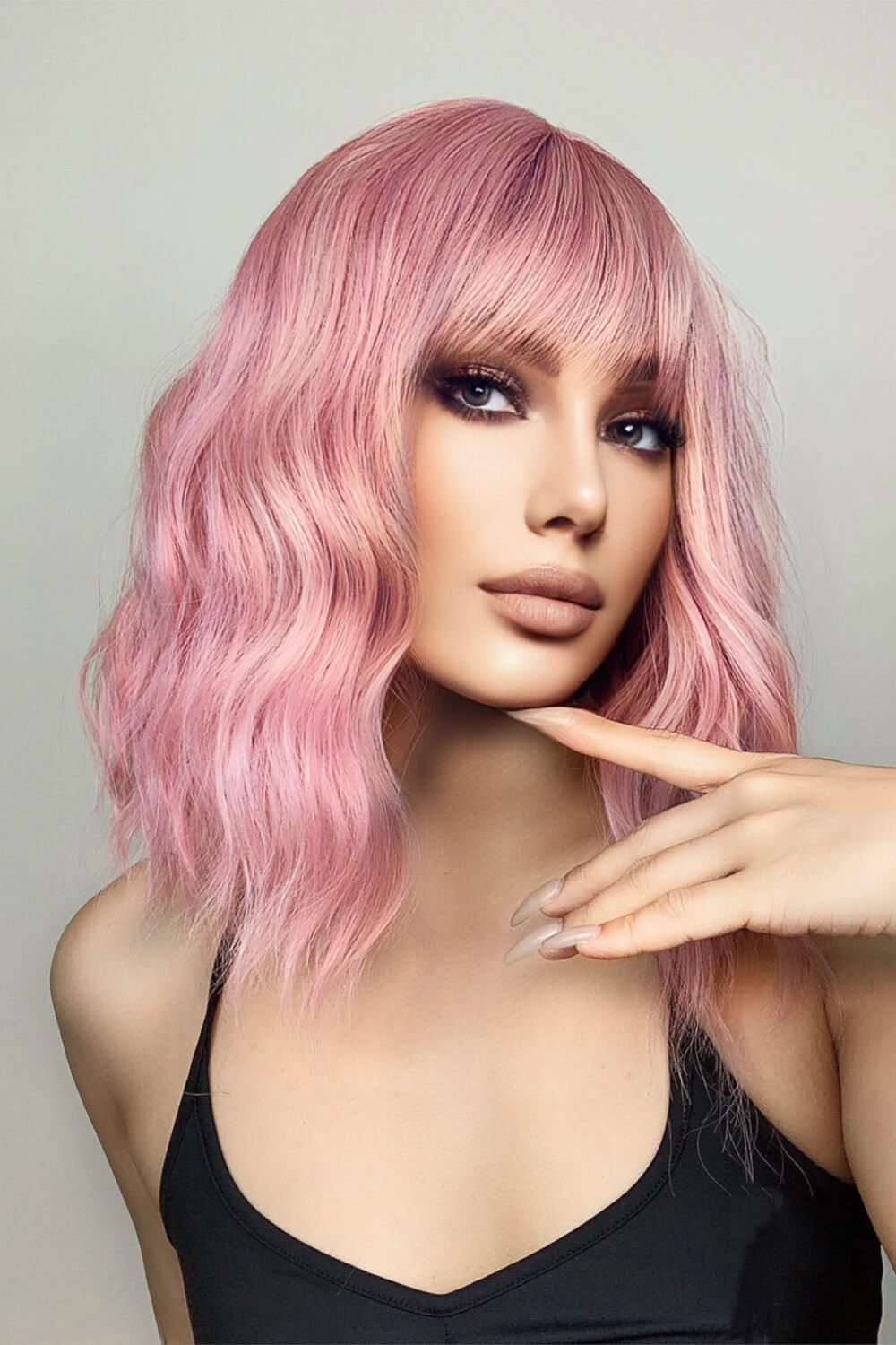 Bobo Wave Synthetic Wigs 12'' Trendsi