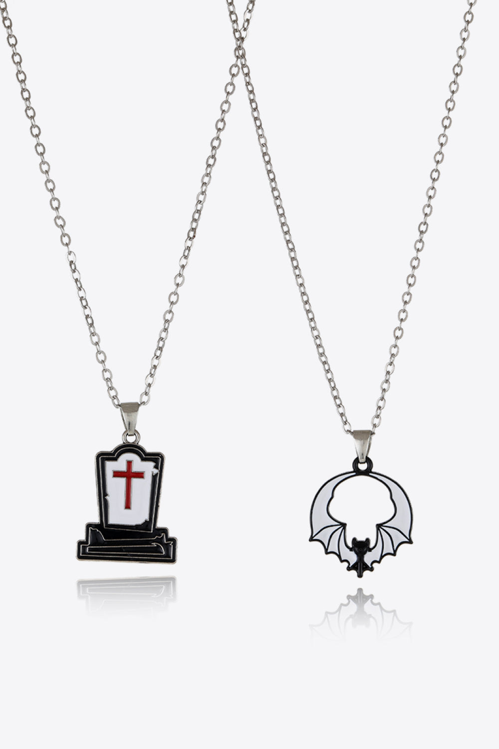 Two-Piece Halloween Theme Necklace Set Trendsi