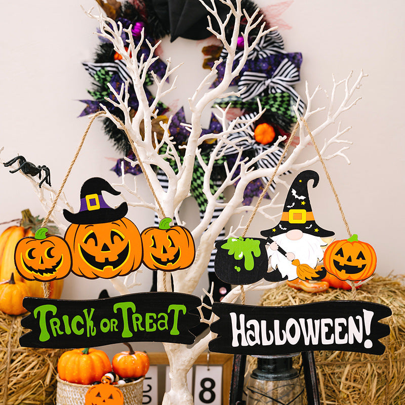 HALLOWEEN TRICK OR TREAT Hanging Widget Trendsi