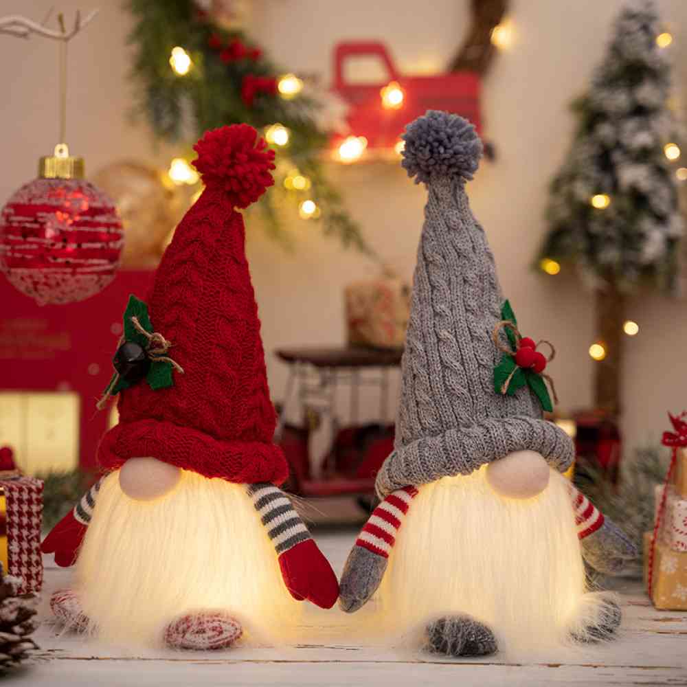 Light-Up Short Leg Faceless Gnome Trendsi