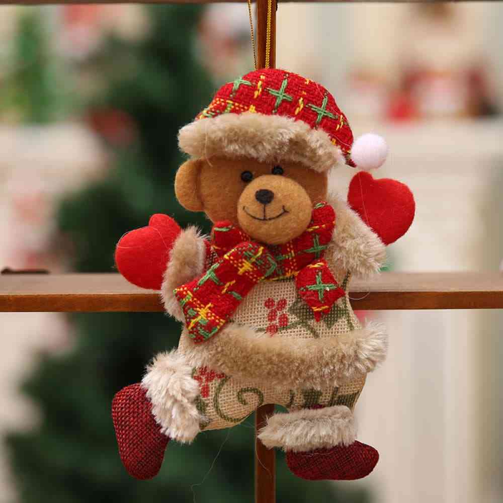 4-Piece Christmas Hanging Widgets Trendsi