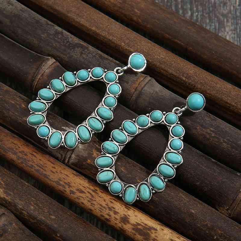 Artificial Turquoise Earrings Trendsi