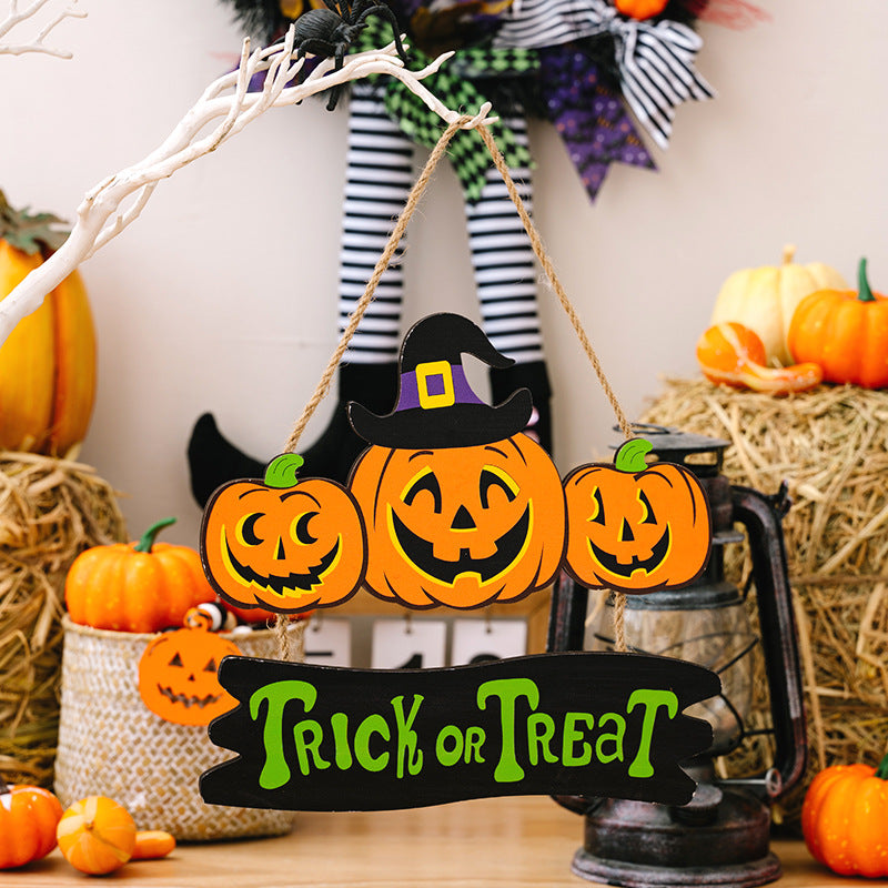 HALLOWEEN TRICK OR TREAT Hanging Widget Trendsi