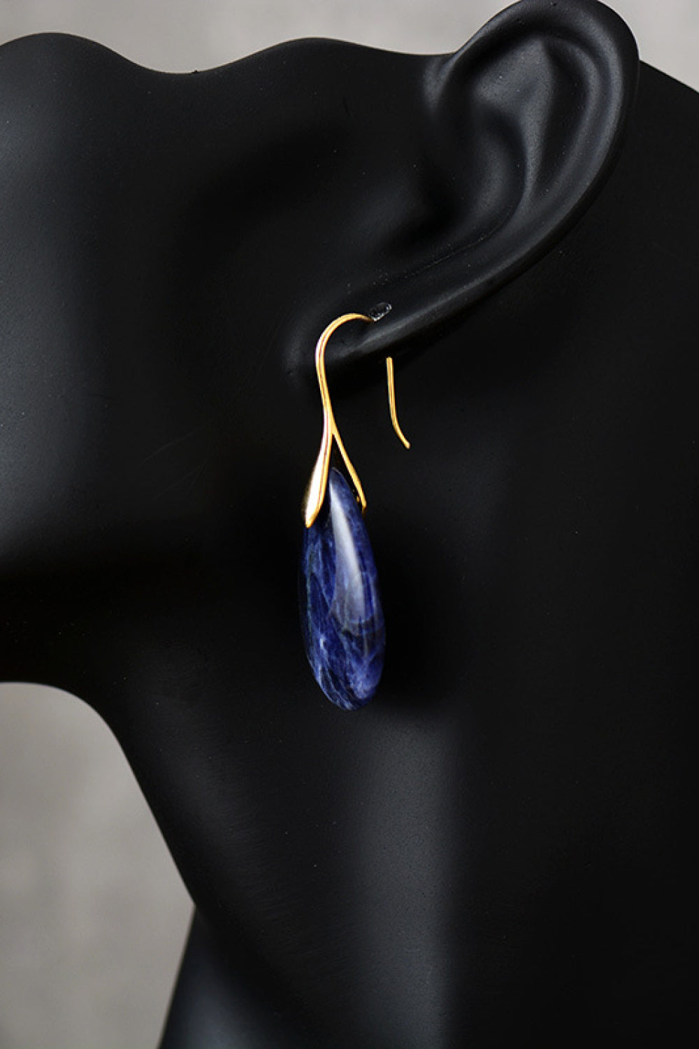 Natural Stone Teardrop Earrings Trendsi