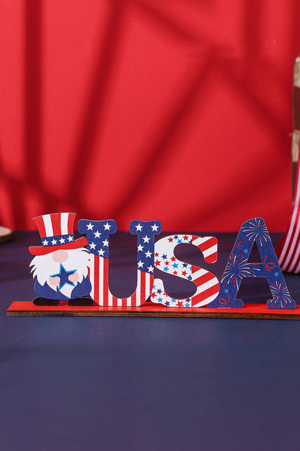 Independence Day Wood Decorative Ornament Trendsi