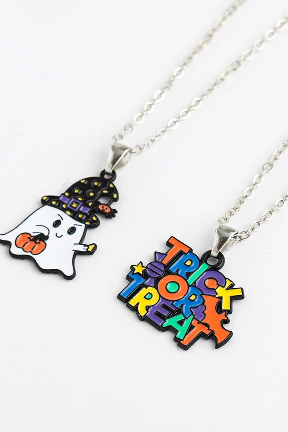 Two-Piece Halloween Theme Necklace Set Trendsi