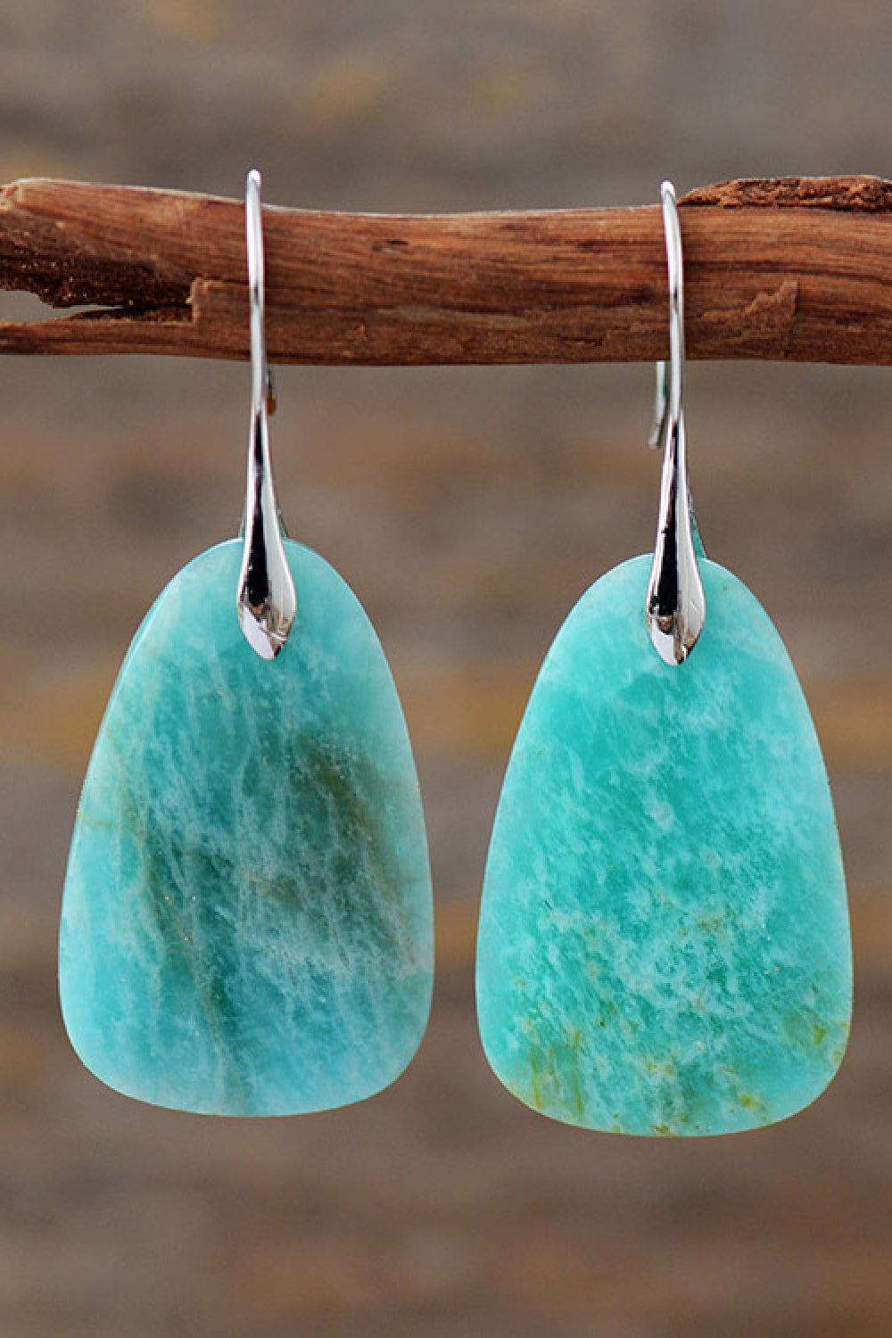 Natural Stone Dangle Earrings Trendsi