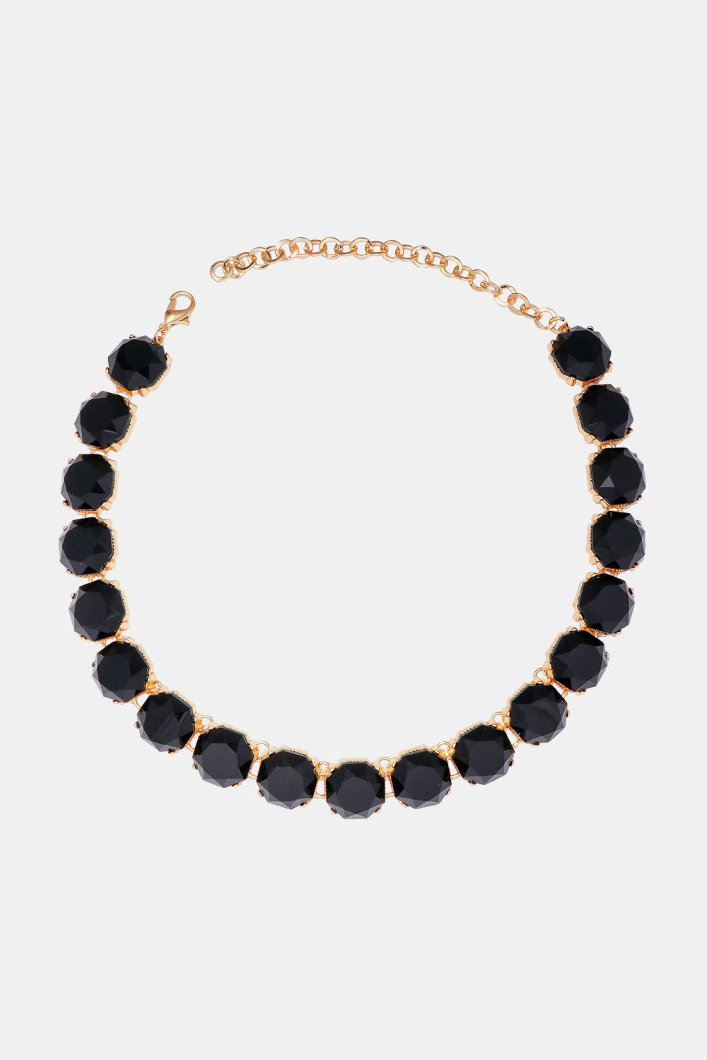 Zinc Alloy Resin Necklace Trendsi