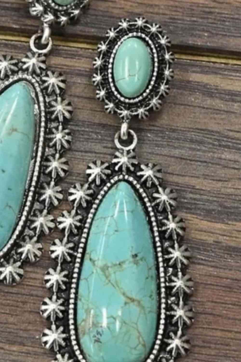 Artificial Turquoise Earrings Trendsi