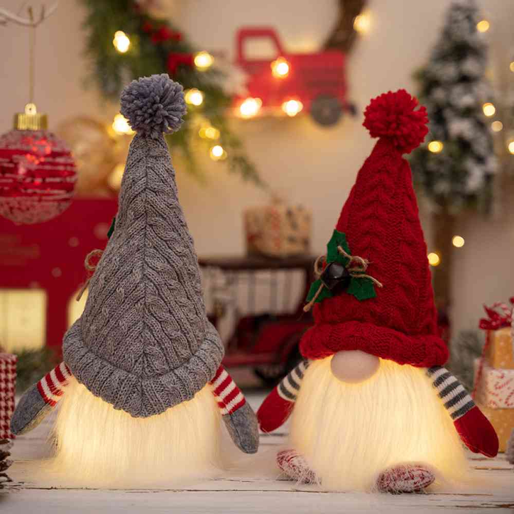 Light-Up Short Leg Faceless Gnome Trendsi