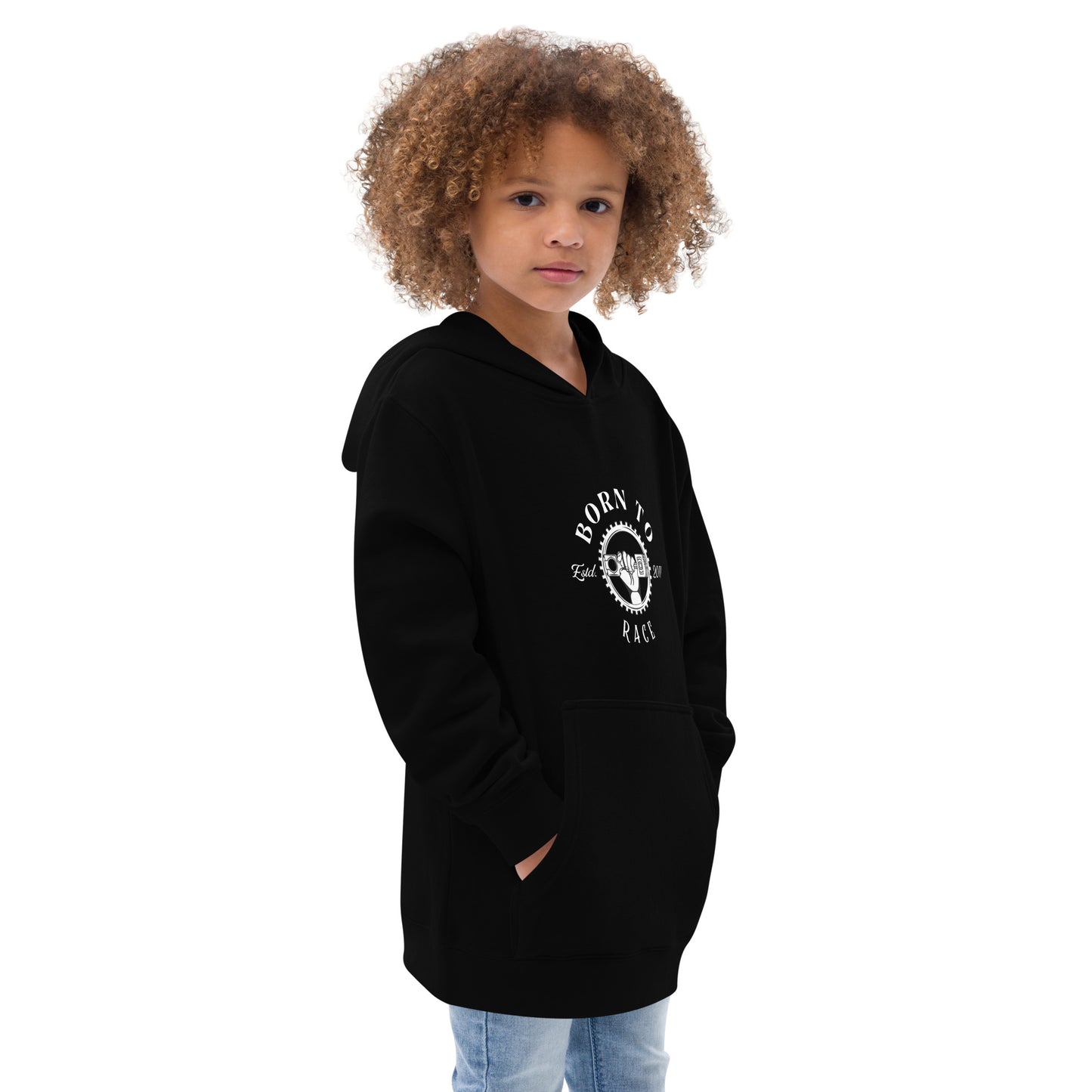 Kids fleece hoodie honeybeebowtique