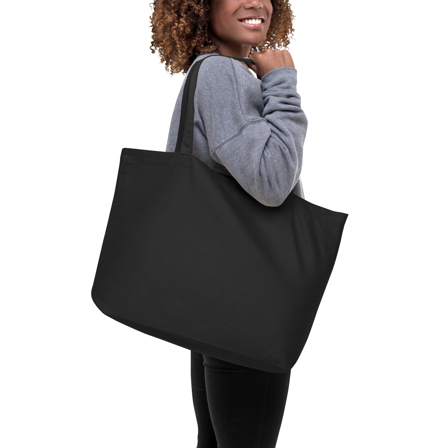 Large organic tote bag honeybeebowtique