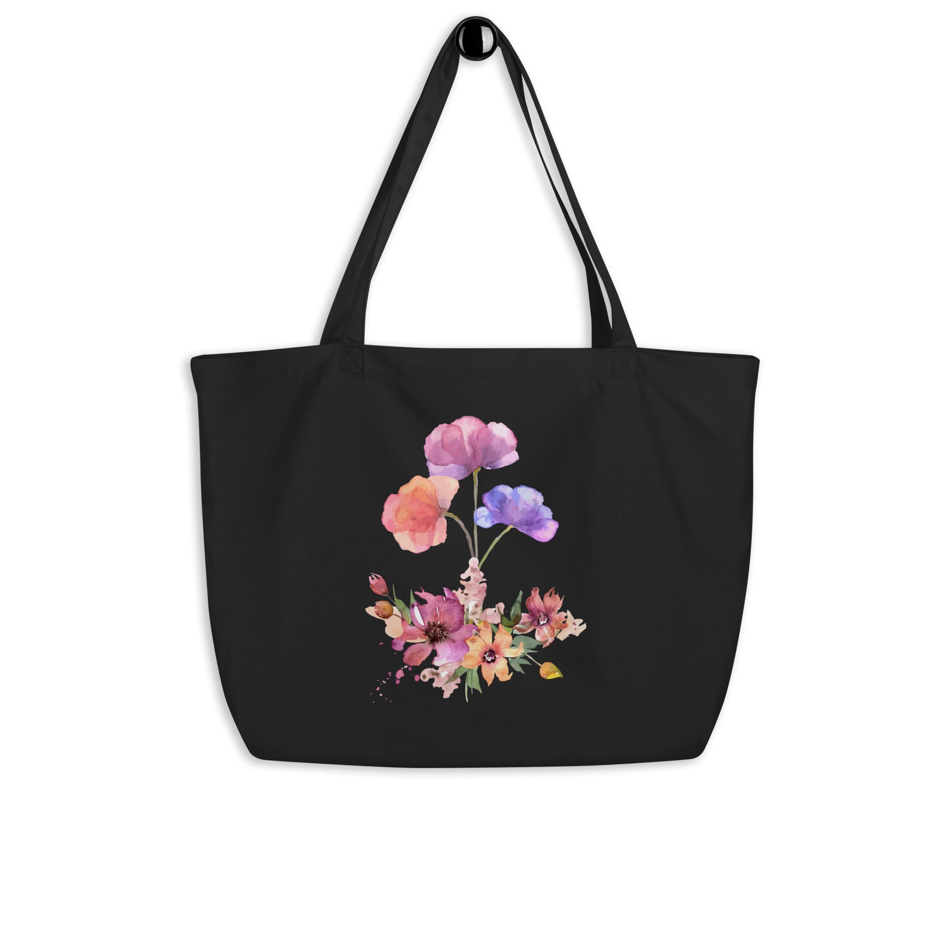 Large organic tote bag honeybeebowtique