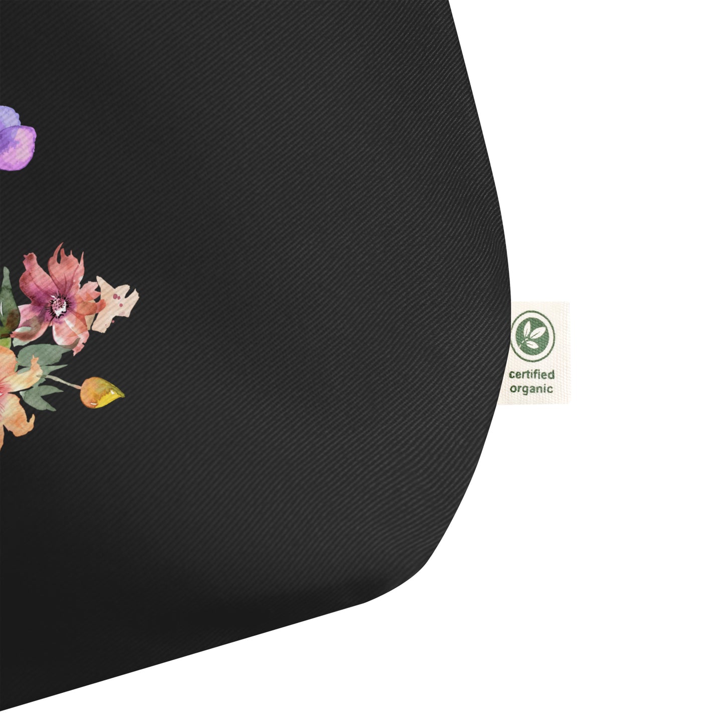 Large organic tote bag honeybeebowtique