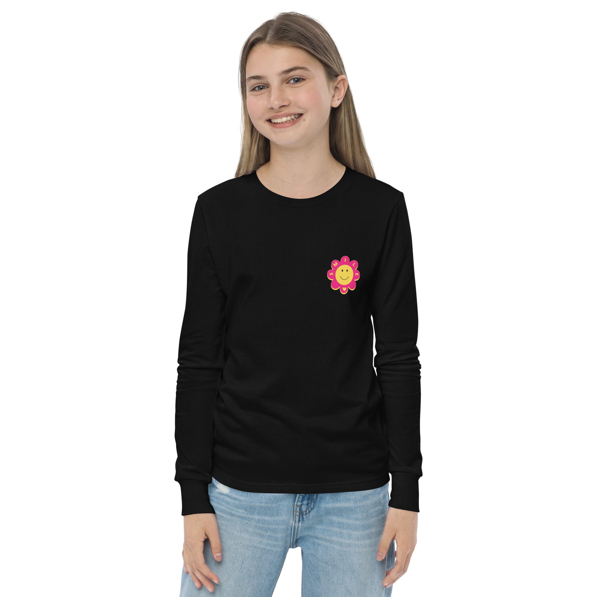 Super Cute Youth long sleeve tee honeybeebowtique